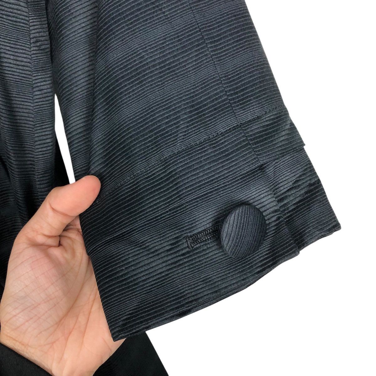 Japanese Brand 📌Rich Black Long Jacket Florent Made in Japan Size US M / EU 48-50 / 2 - 16 Thumbnail