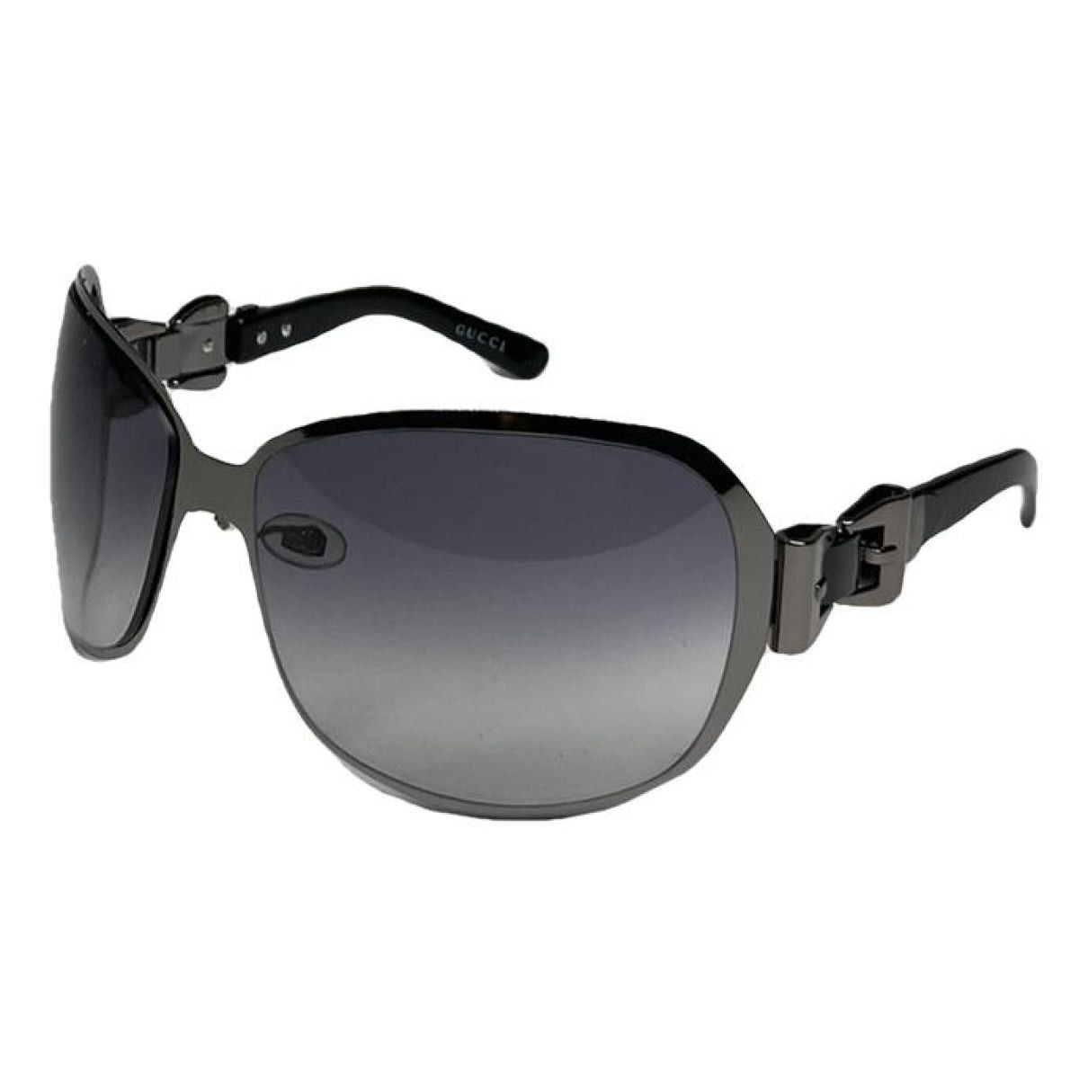 Gucci Black Plastic Sunglasses Size ONE SIZE - 1 Thumbnail