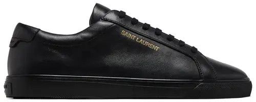 Saint Laurent Paris oc11z0126 606833 Andy Sneakers in Leather in Black Size US 7 / EU 40 - 2 Thumbnail