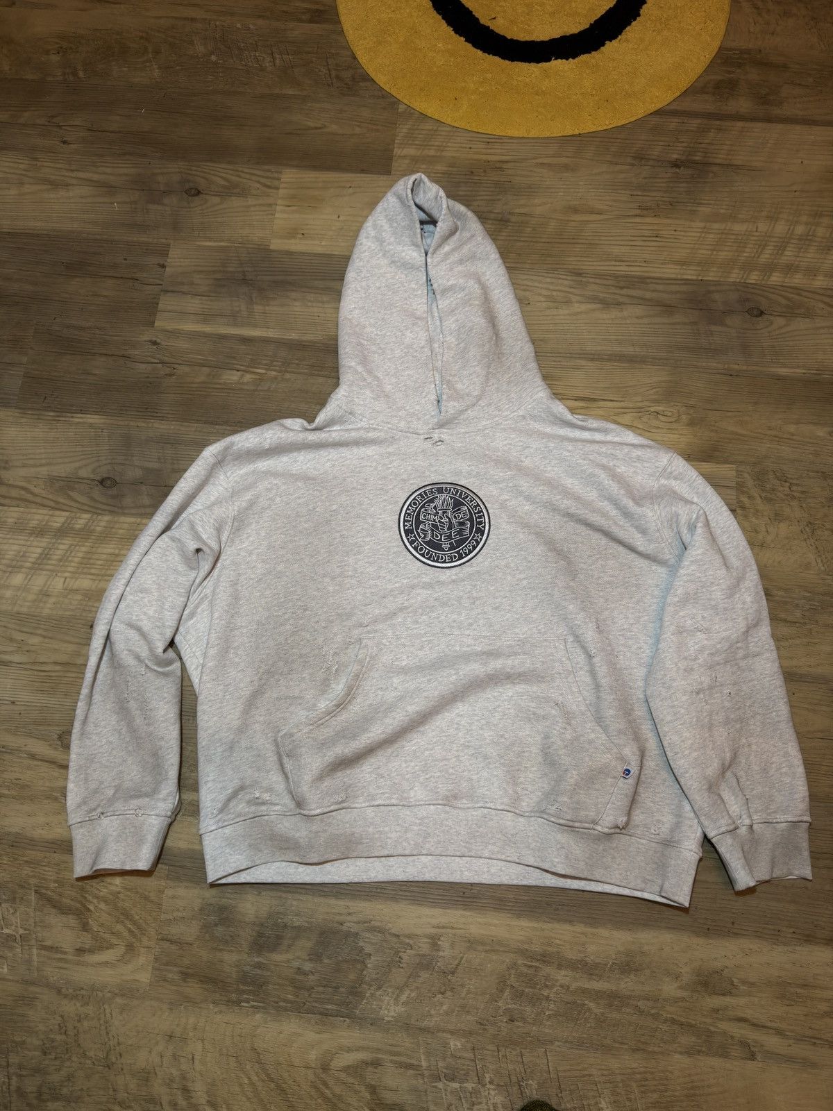 HMDD HMDD GREY UNIVERSITY HOODIE SIZE 2XL Size US XXL / EU 58 / 5 - 1 Preview