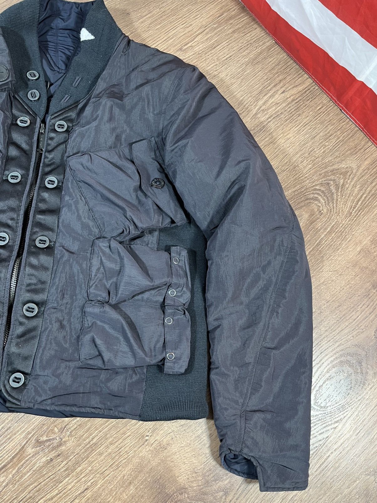 DENHAM × Japanese Brand Denham Seditionaries Japanese Style Padded Bomber Jacket Size US L / EU 52-54 / 3 - 3 Thumbnail