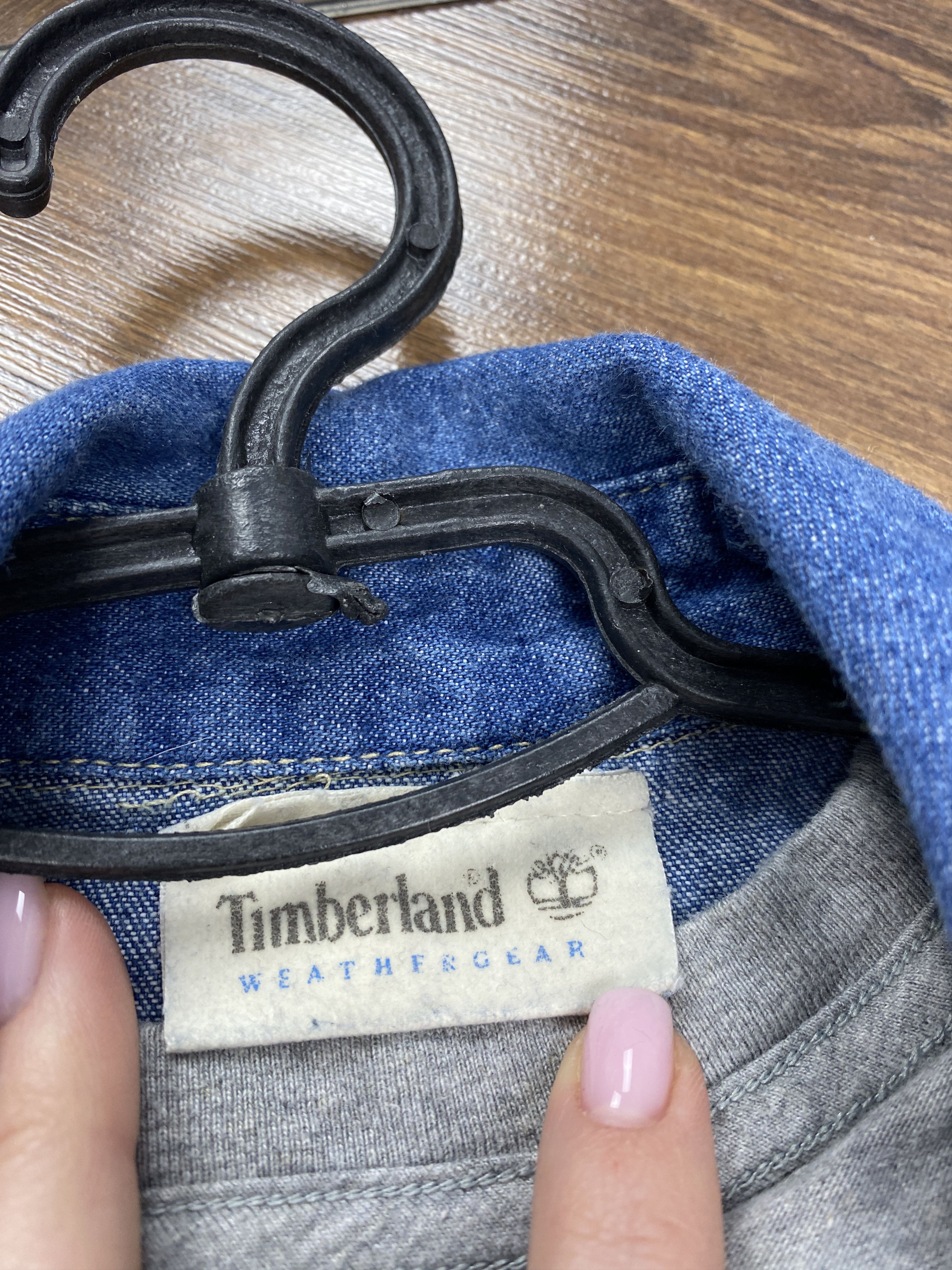Timberland Timberland vintage jeans denim shirt Size US XL / EU 56 / 4 - 4 Thumbnail