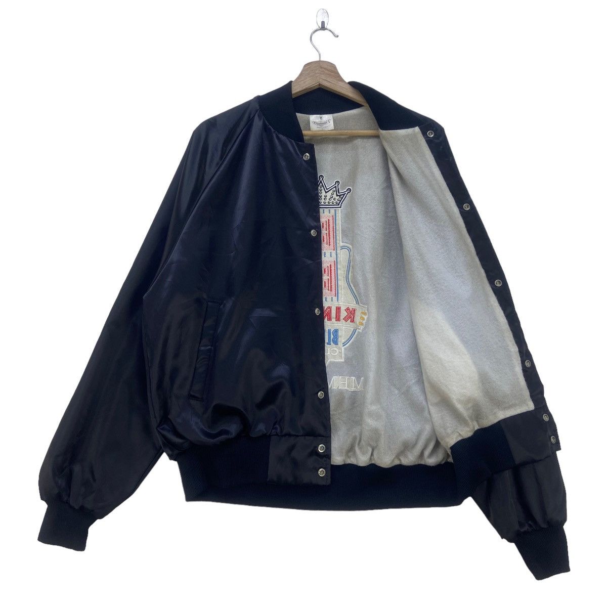 Auburn Sportswear Vtg Auburn Sportswear King’s Blues Club Memphis Coach Jacket Size US L / EU 52-54 / 3 - 5 Thumbnail