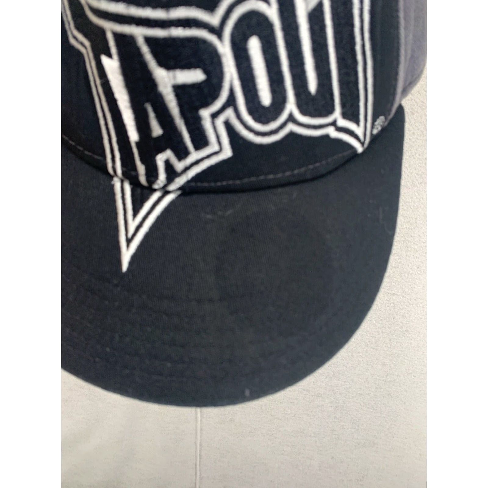 Tapout Vintage Tapout Men’s Baseball Cap L Black Canvas MMA Logo Trucker Hat Size ONE SIZE - 3 Thumbnail