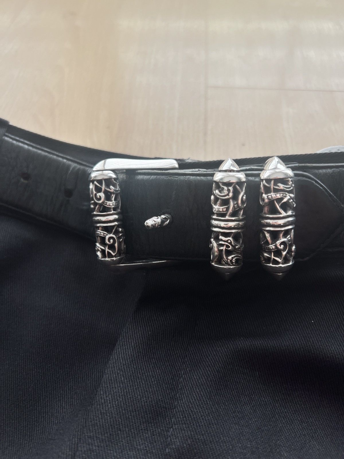 Chrome Hearts Chrome Hearts Celtic Roller Belt Size 36 - 2 Thumbnail