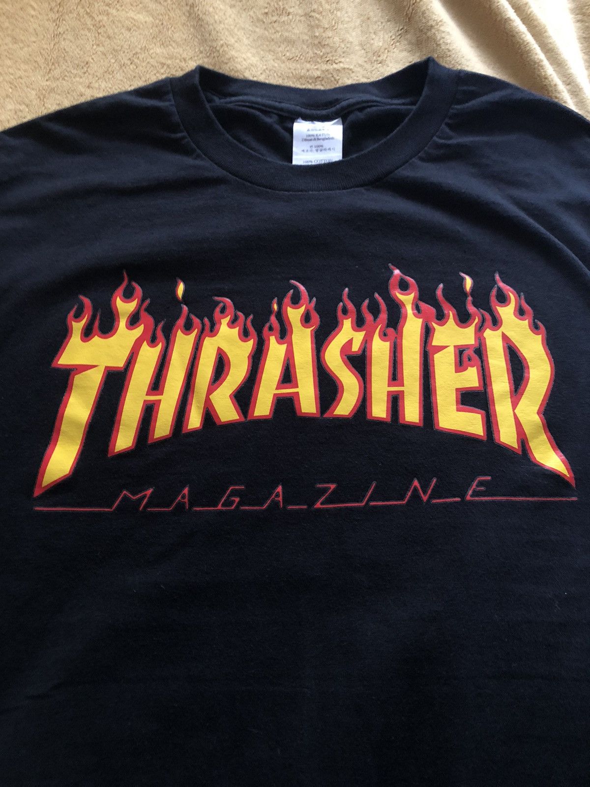 Thrasher THRASHER MAGAZINE VINTAGE LOGO TEE SHIRT Size US M / EU 48-50 / 2 - 2 Thumbnail