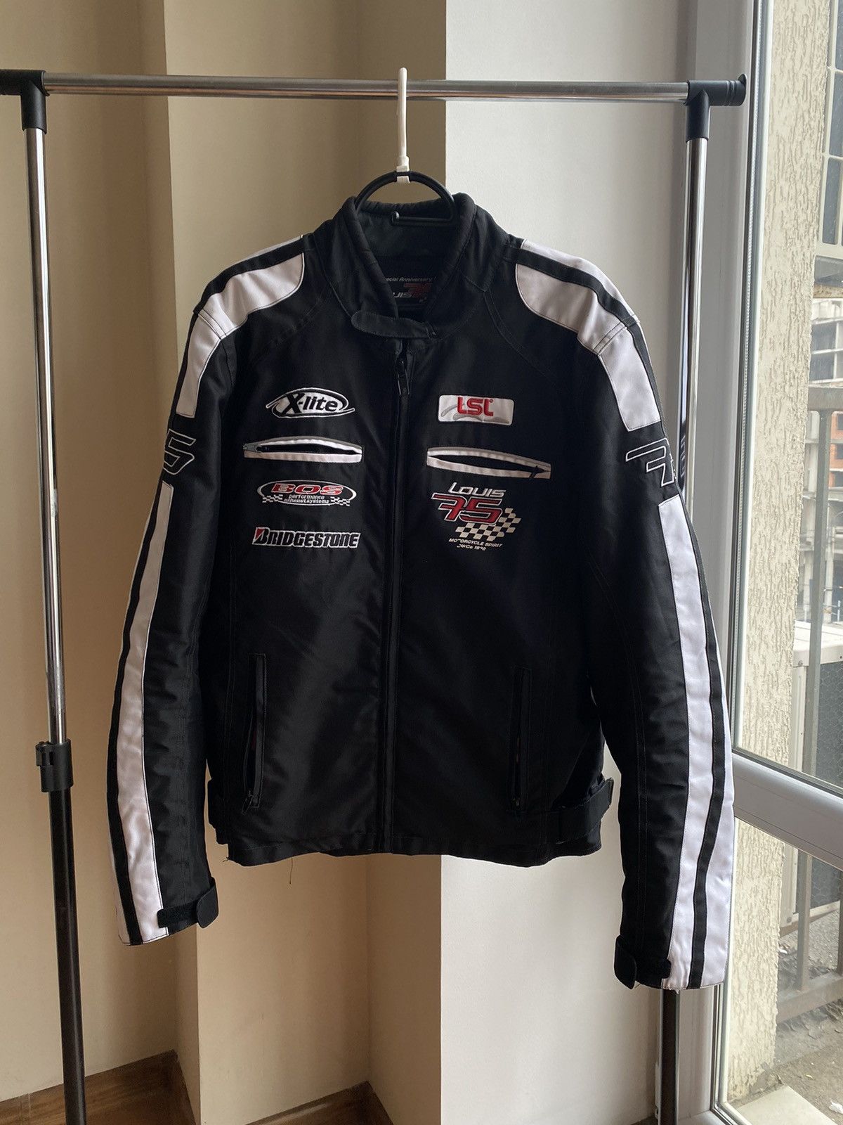Vintage Vintage Louis 75 X-lite Bridgestone Racing Moto Jacket Size US L / EU 52-54 / 3 - 2 Thumbnail