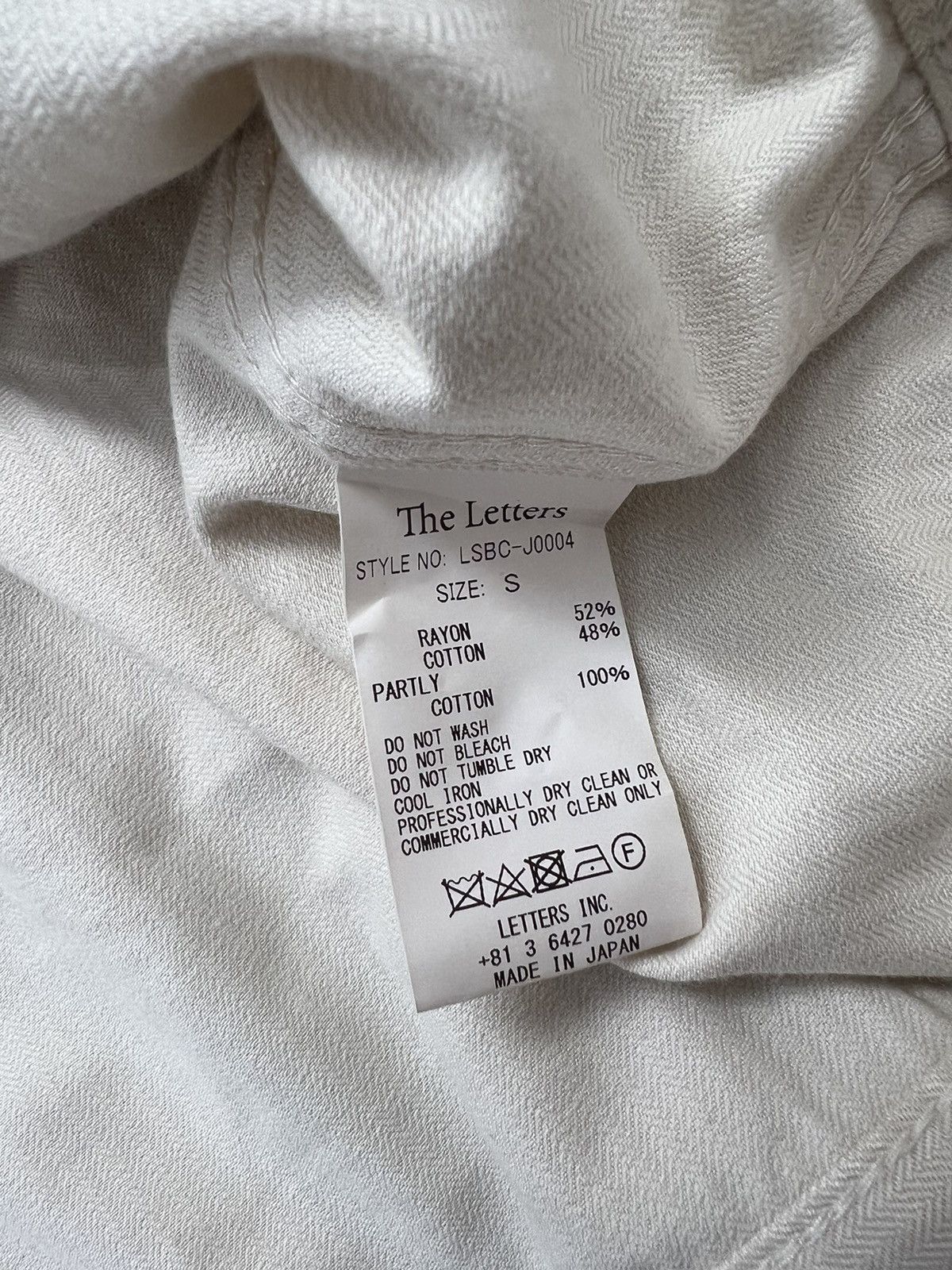Japanese Brand × The Letters The letters classic work trucker cropped jacket Size US S / EU 44-46 / 1 - 4 Thumbnail