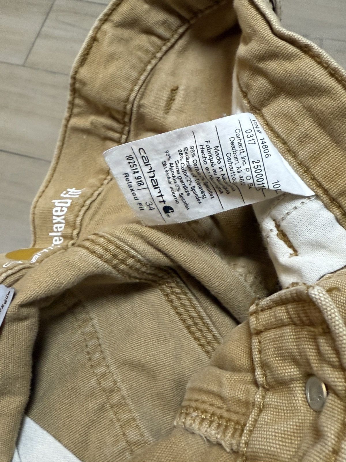 Carhartt Carhartt Shorts Size 34 Size US 34 / EU 50 - 3 Thumbnail