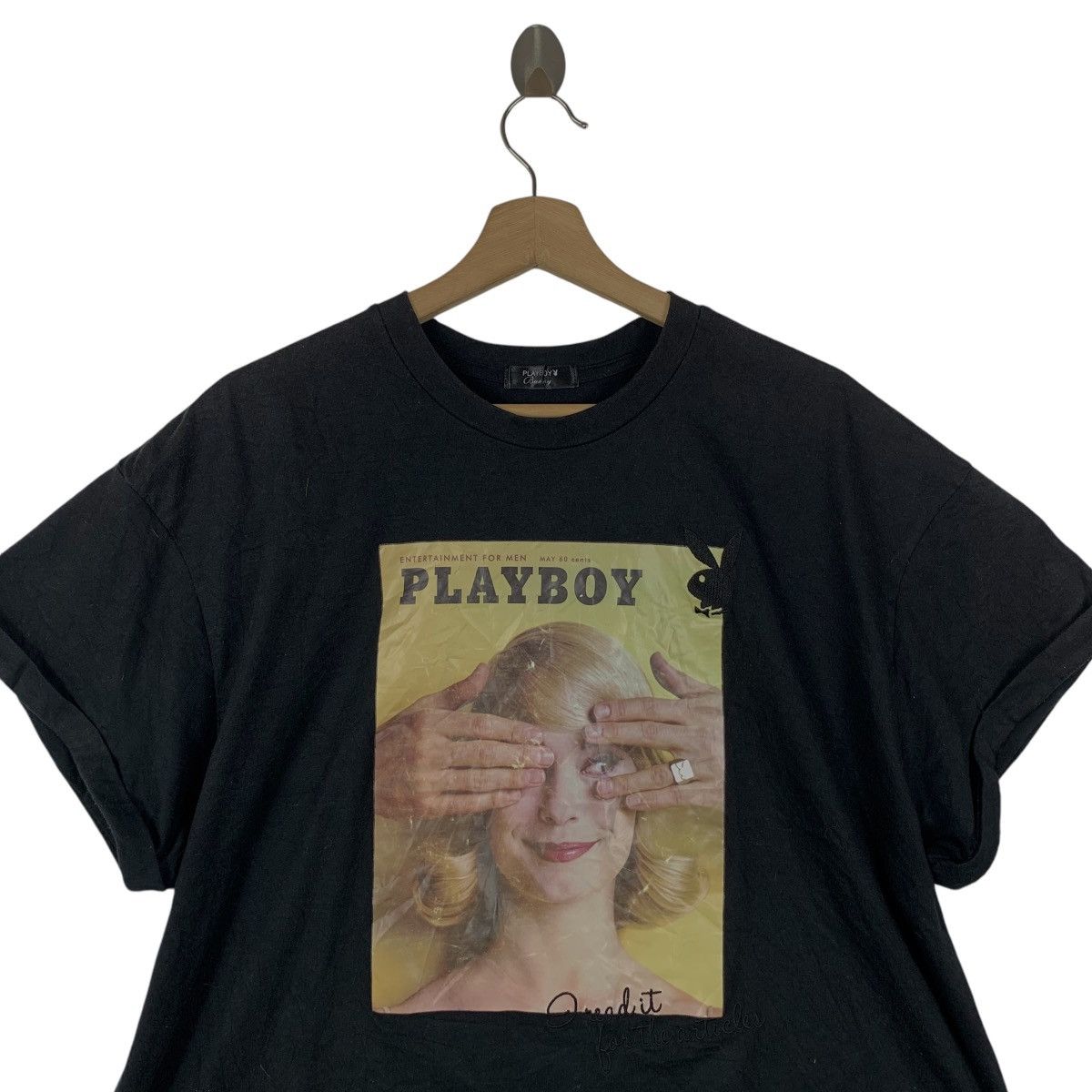 Playboy Vintage PLAYBOY BUNNY MAGAZINE Susan Kelly Tee Shirt Size US M / EU 48-50 / 2 - 2 Thumbnail