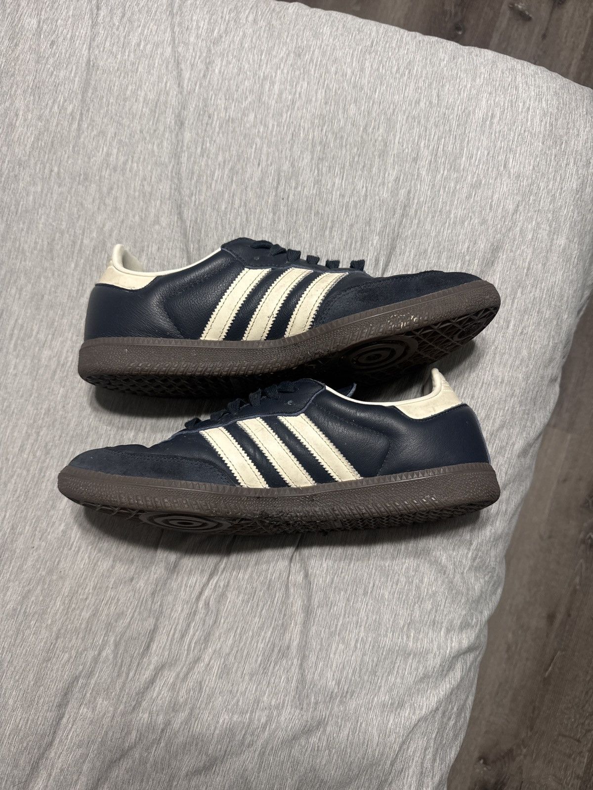 Adidas Adidas Samba Navy Blue Size US 10 / EU 43 - 6 Thumbnail