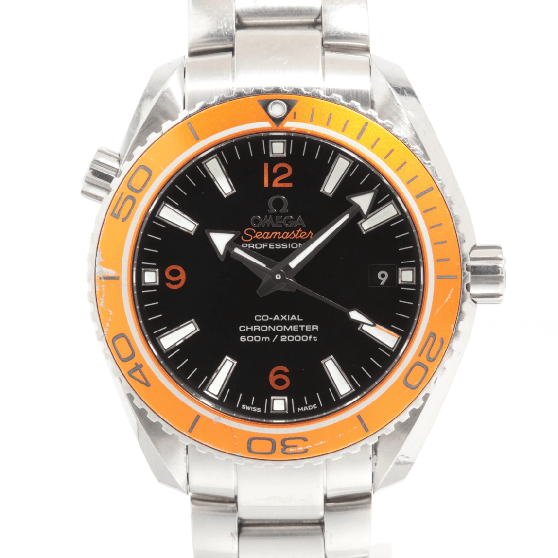 image of Omega Seamaster Planet Ocean Watch in Grey, Women's