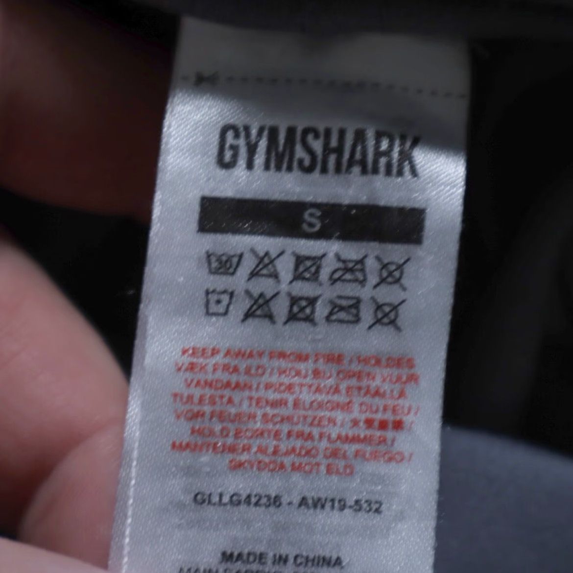 Gymshark Gymshark High Stretch Speed Nylon Woven Leggings Pants Gray Women's S Size 28" / US 6 / IT 42 - 5 Thumbnail