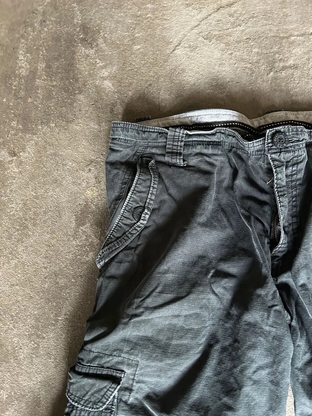 Junya Watanabe × Nike × Vintage NIKE 💥 JUNYA WATANABE BALENCIAGA STYLE WASHED JEANS Size US 34 / EU 50 - 4 Thumbnail