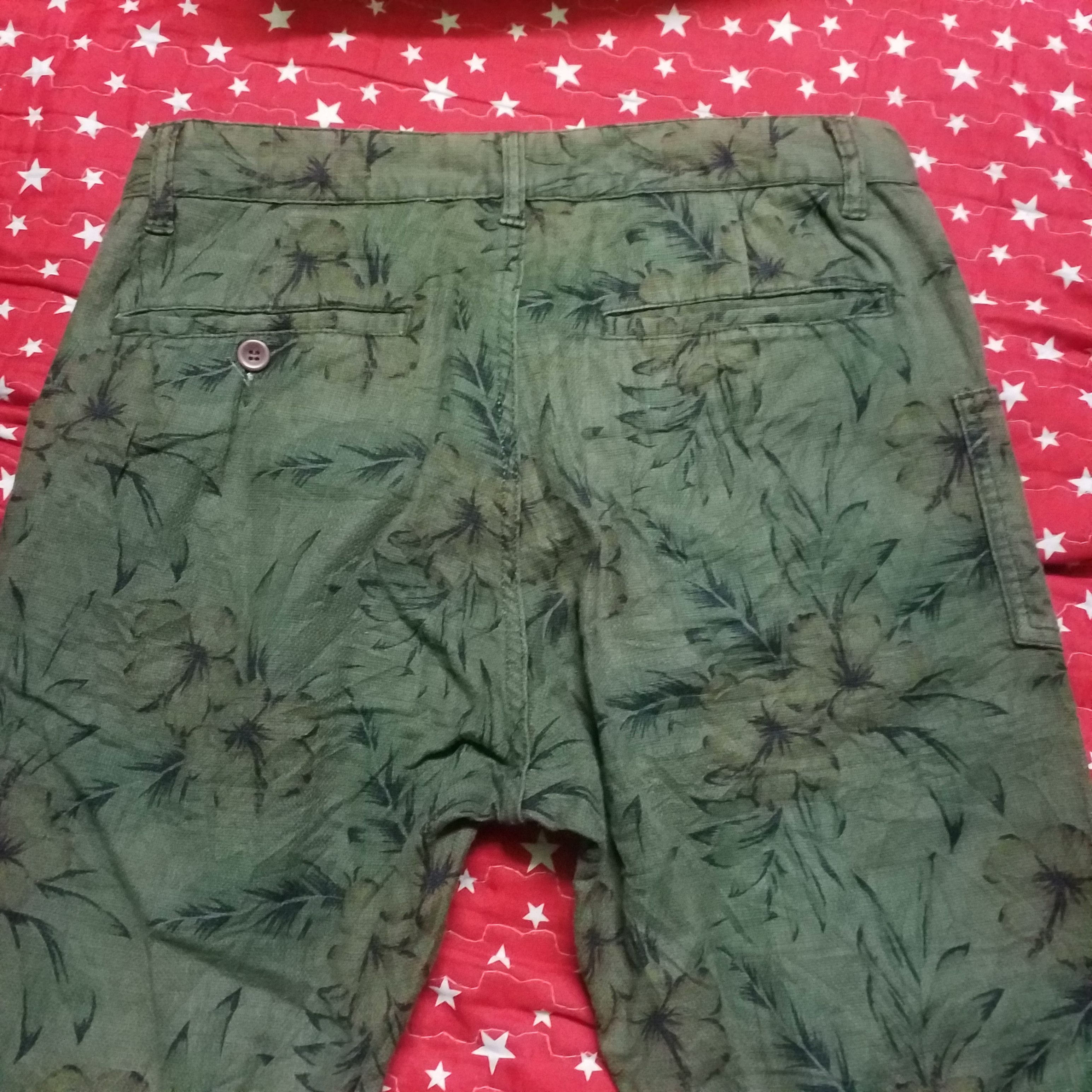 Japanese Brand hawaii pant with flower ovp overprint Size 32" / US 10 / IT 46 - 5 Thumbnail