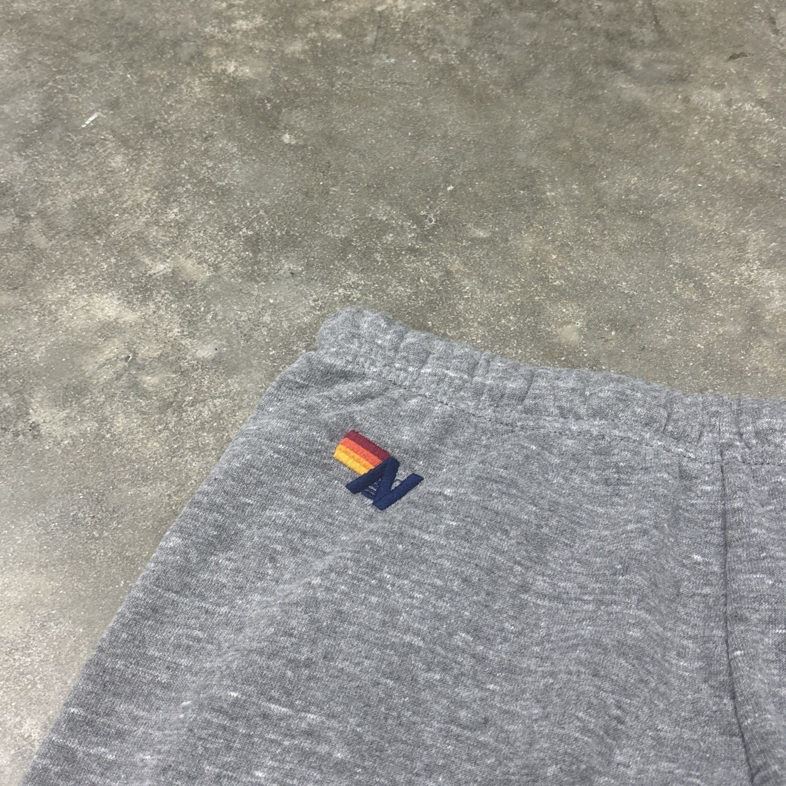 Aviator Nation Aviator Nation Bolt Sweatpants In Heather Grey Navy Womens S Size 26" / US 2 / IT 38 - 4 Thumbnail