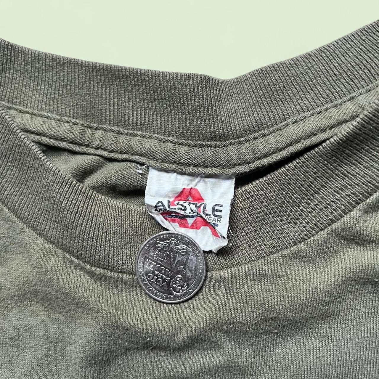 Alstyle green y2k style las Vegas graphic baggy tshirt, size L Size US L / EU 52-54 / 3 - 2 Thumbnail