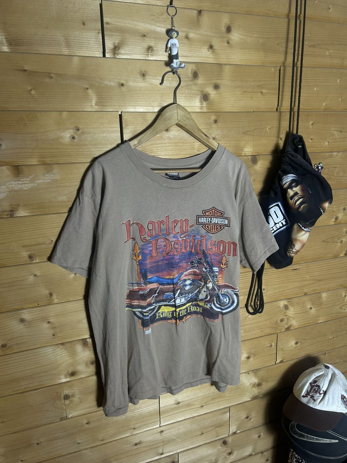 Harley Davidson Vintage 1995 Harley Davidson kings of the road single stitch Size US L / EU 52-54 / 3 - 1 Thumbnail