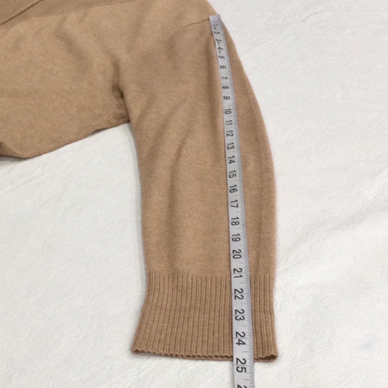 Worthington Worthington Woman Lightweight Tan Open Front Cardigan 4X Size 4XL / US 24-26 - 16 Thumbnail