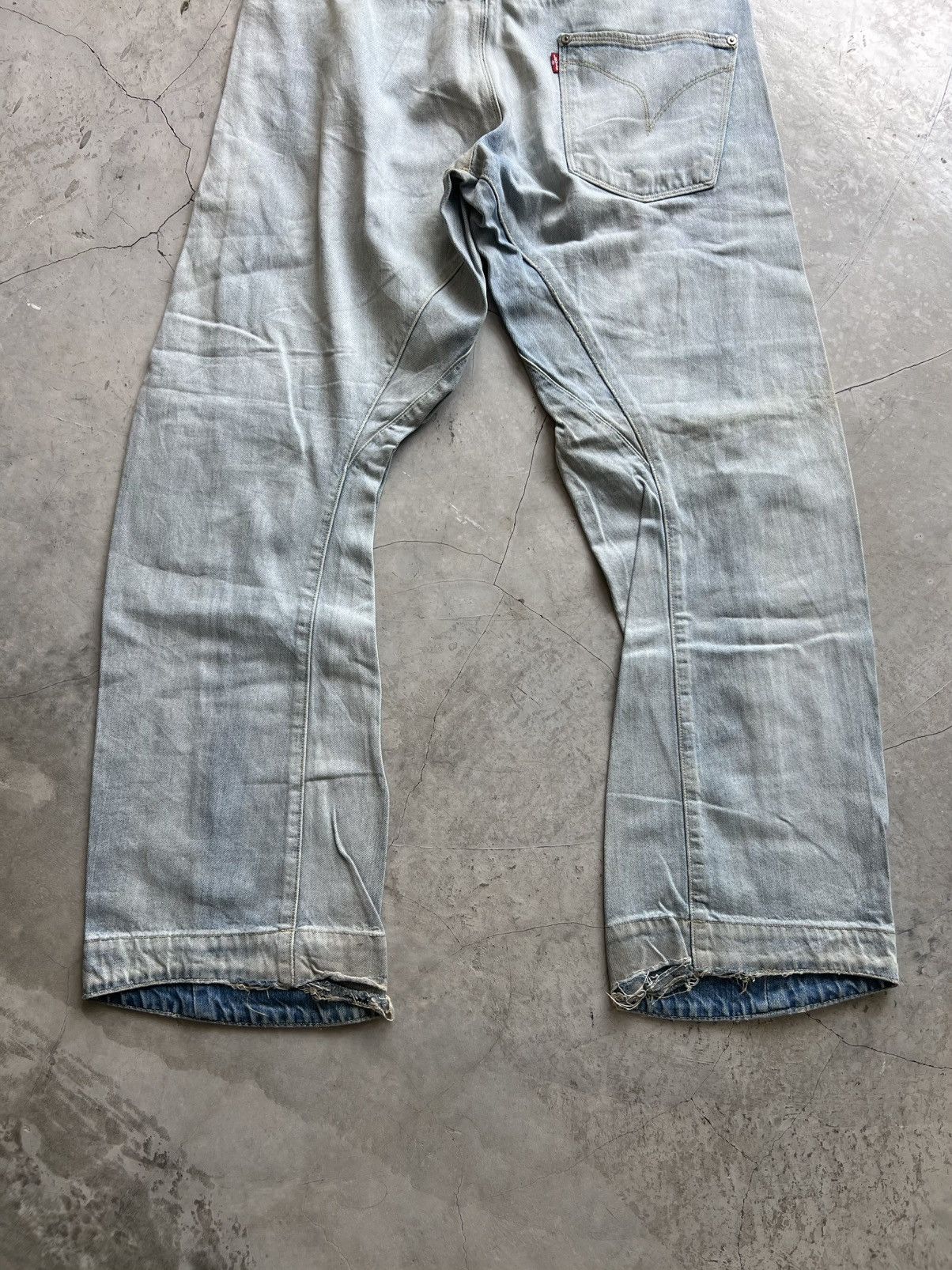 Levi's Levis Engineered Jeans Buckle Back Tag W32 Actual 34x31.5 Size US 32 / EU 48 - 6 Thumbnail