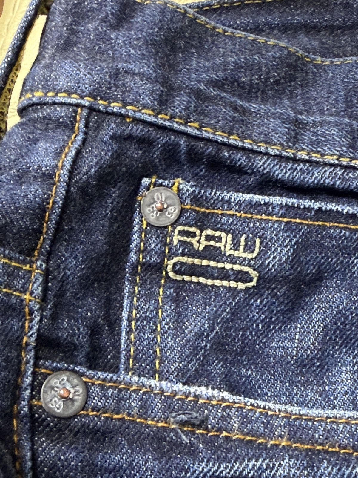 G-Star G Star Raw 3301 Denim Jeans Indigo Blue Size US 32 / EU 48 - 5 Thumbnail