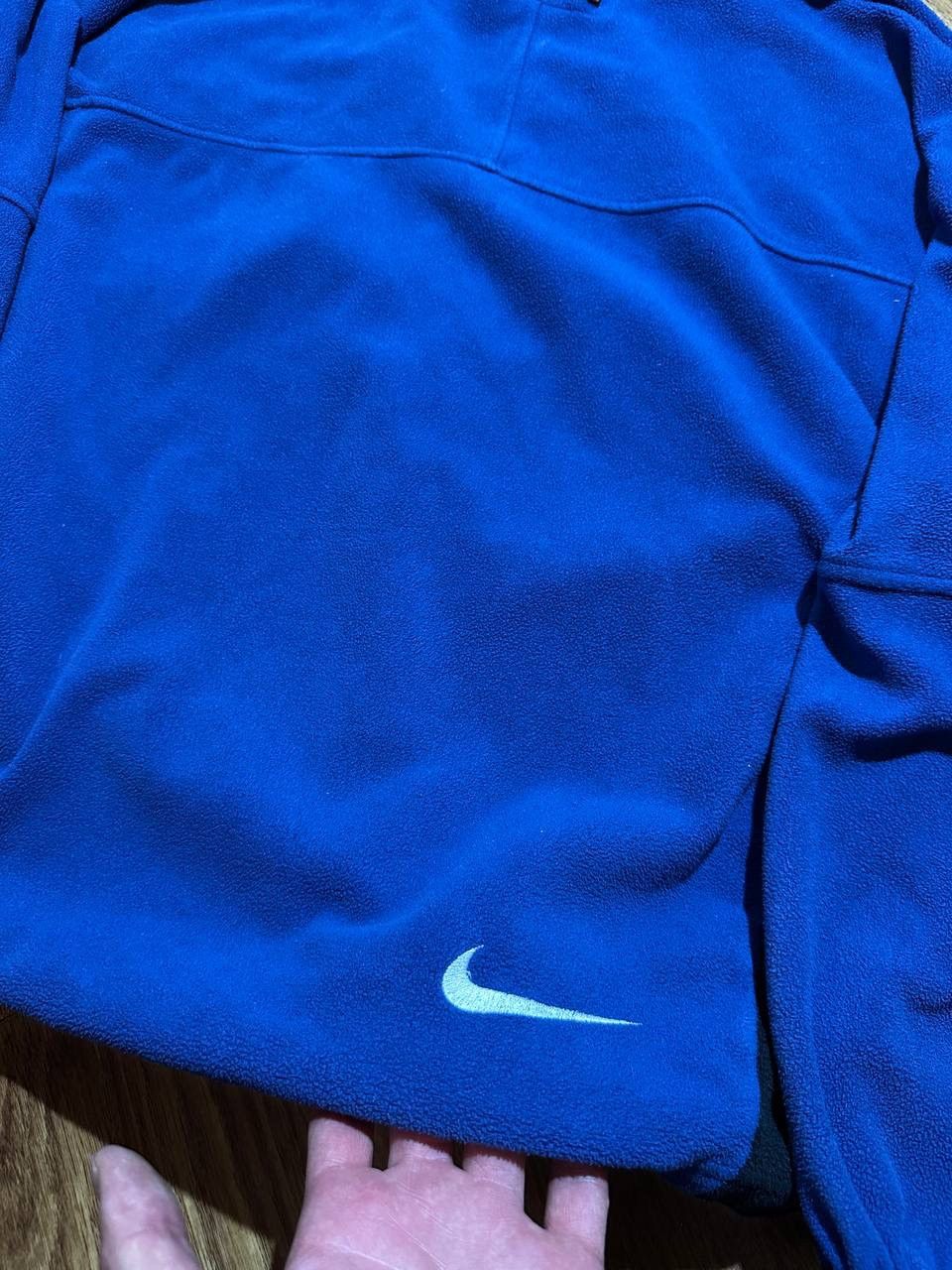 Nike ACG × Vintage Vintage 1997 Nike ACG Blue 1/2 Zip Pullover Fleece Jacket Size US M / EU 48-50 / 2 - 7 Thumbnail