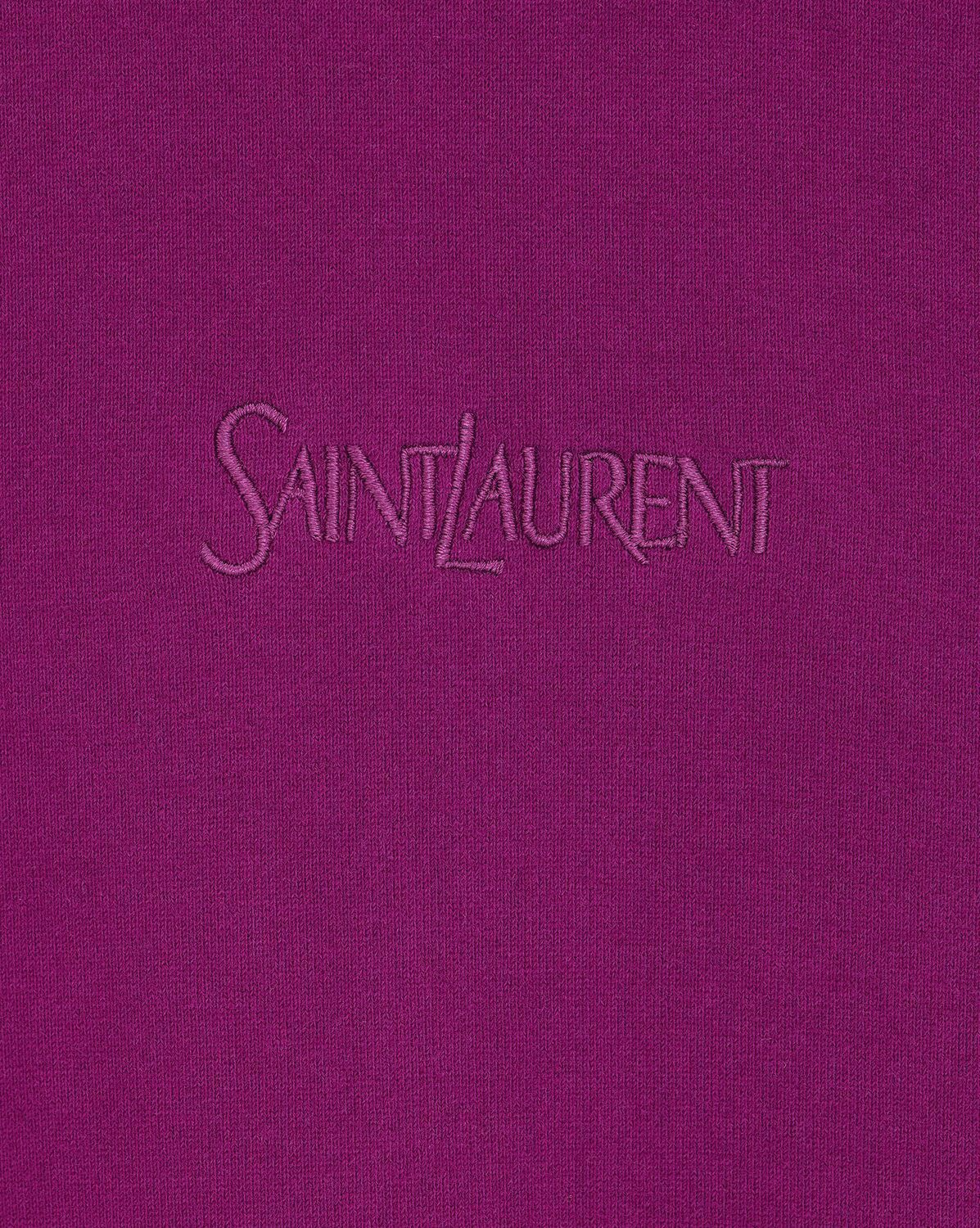 Saint Laurent Paris o1s1wg110925 Hoodie in Purple Size US XXL / EU 58 / 5 - 3 Thumbnail