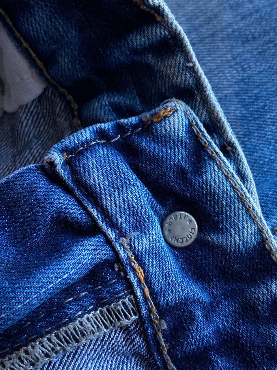 John Galliano Vintage Galliano Low-Rise Blue Jeans Size US 34 / EU 50 - 3 Thumbnail