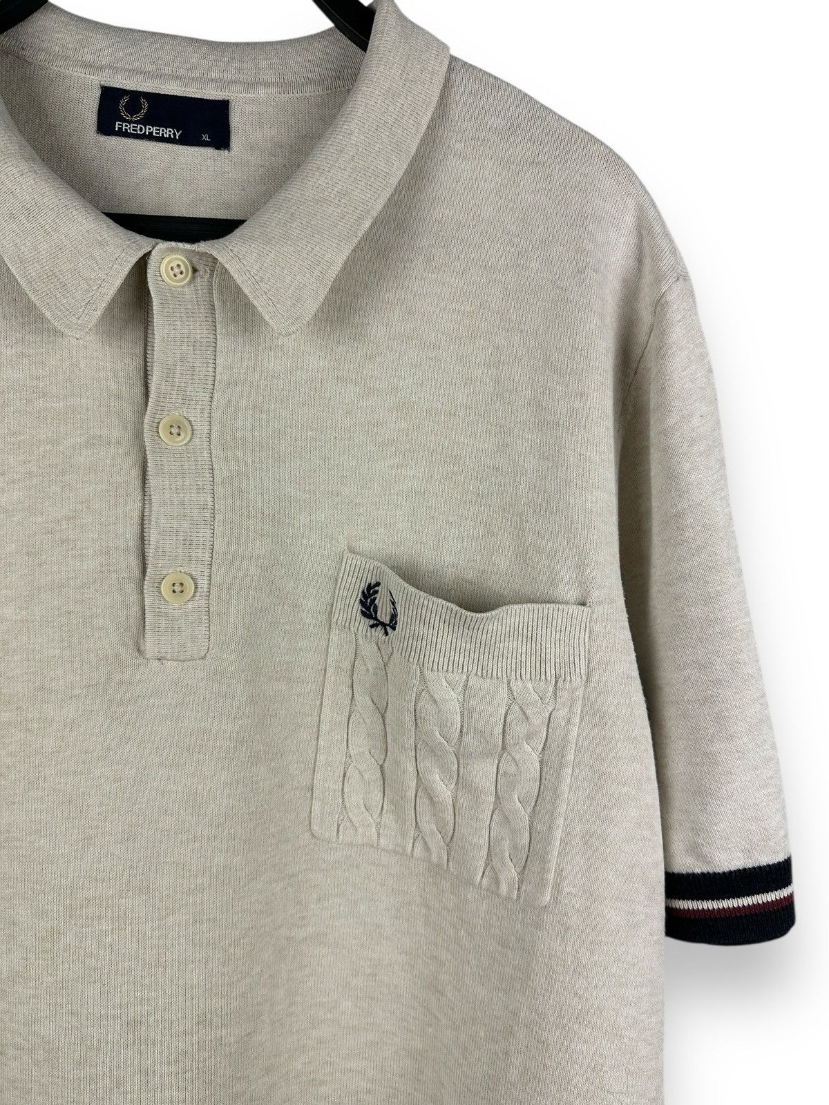 Fred Perry Fred Perry Knit Polo T-Shirt Size US XL / EU 56 / 4 - 3 Thumbnail
