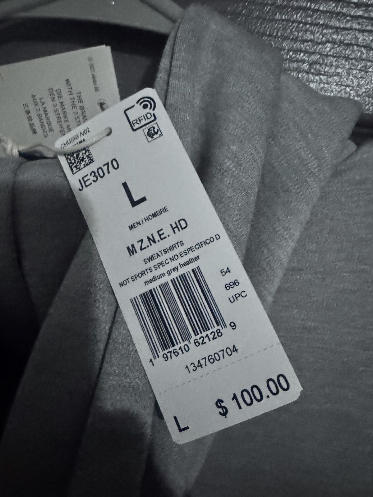 Adidas Adidas Z.N.E. HOODIE Size US L / EU 52-54 / 3 - 4 Thumbnail