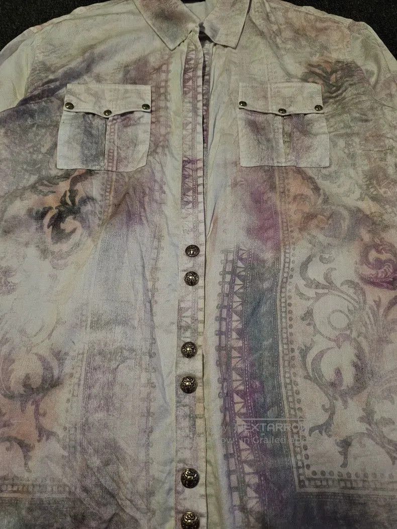Balmain Balmain Floral Print Long Sleeve Shirt. Size US L / EU 52-54 / 3 - 2 Thumbnail
