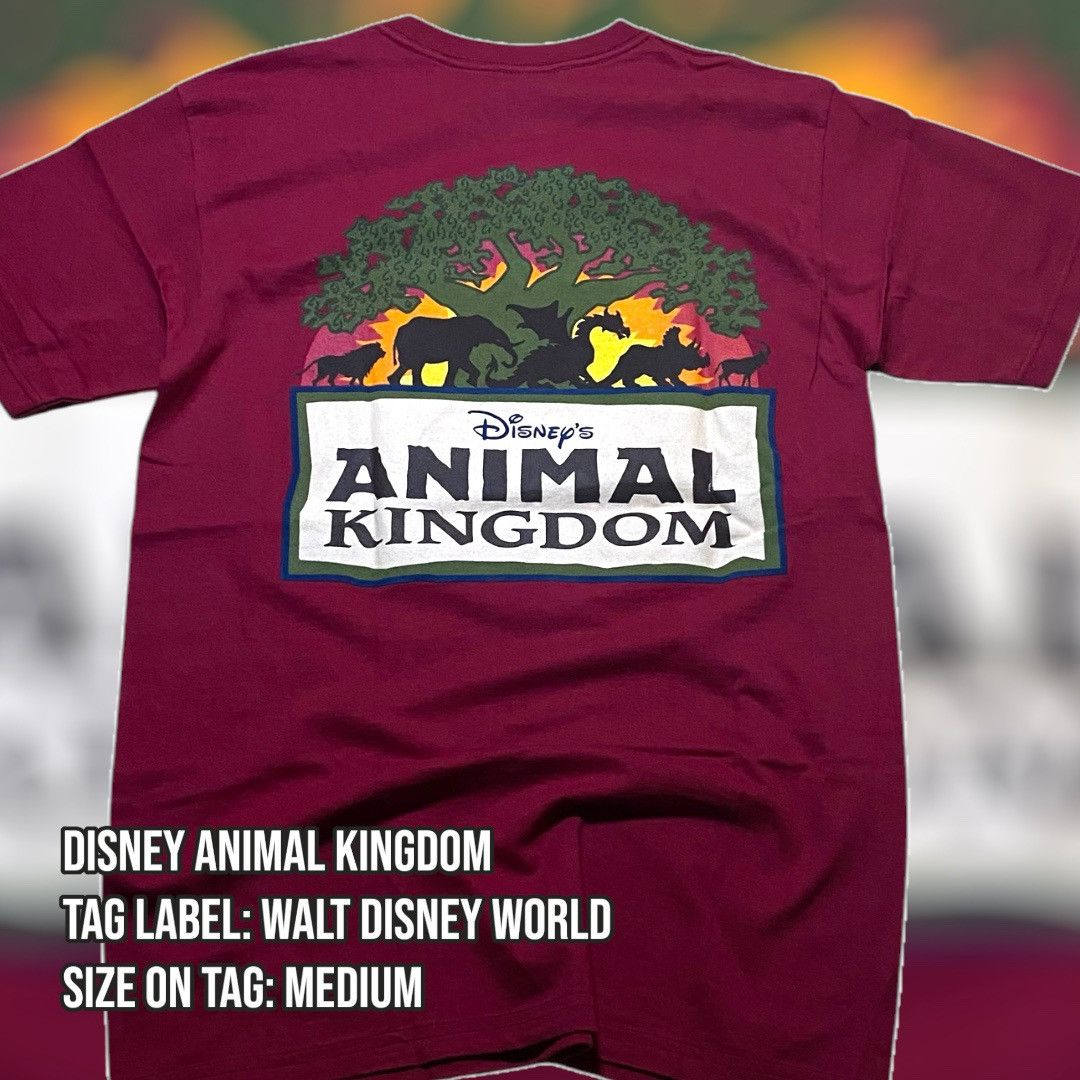 Disney Disney Animal Kingdom Cartoon Tee Size US M / EU 48-50 / 2 - 1 Thumbnail