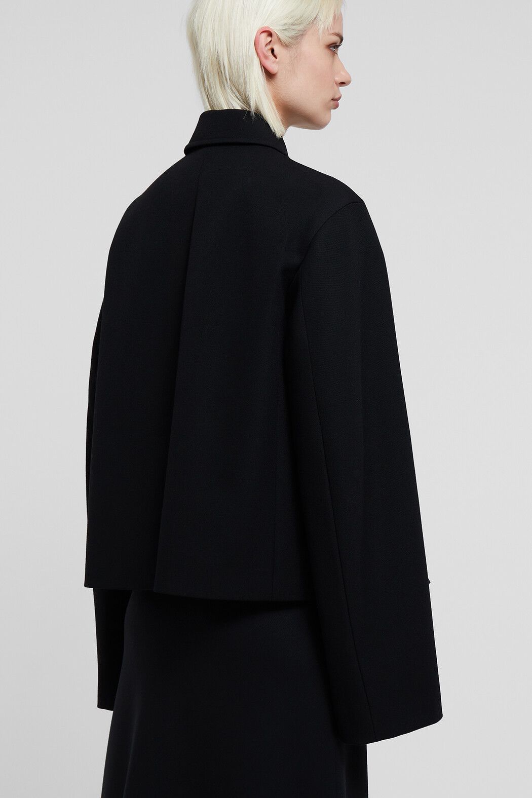 Balenciaga o1s1wg110325 Deconstructed Jacket in Black Size M / US 6-8 / IT 42-44 - 4 Thumbnail