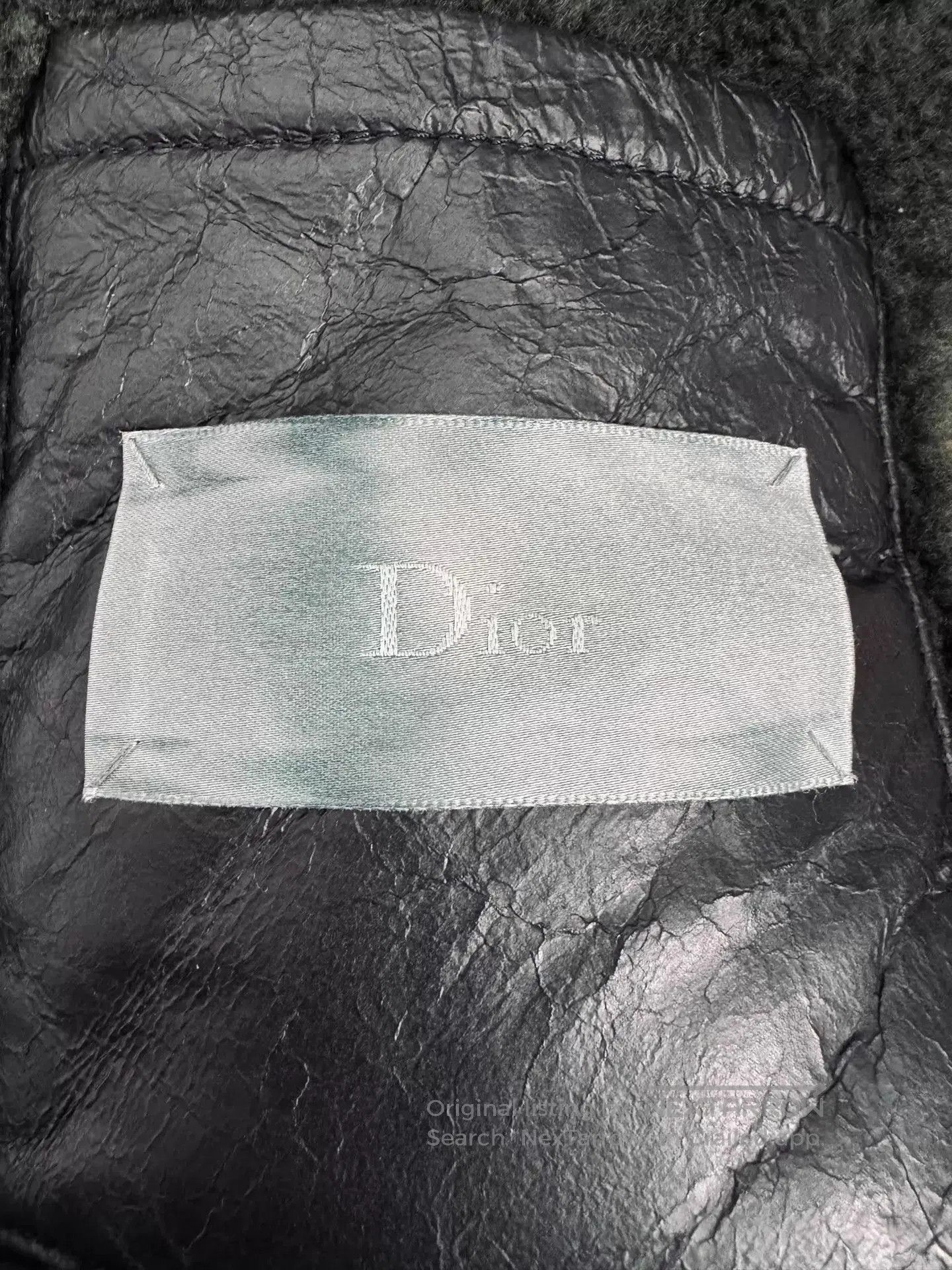 Dior Black Leather Jacket with Shearling Collar. Size US S / EU 44-46 / 1 - 5 Thumbnail