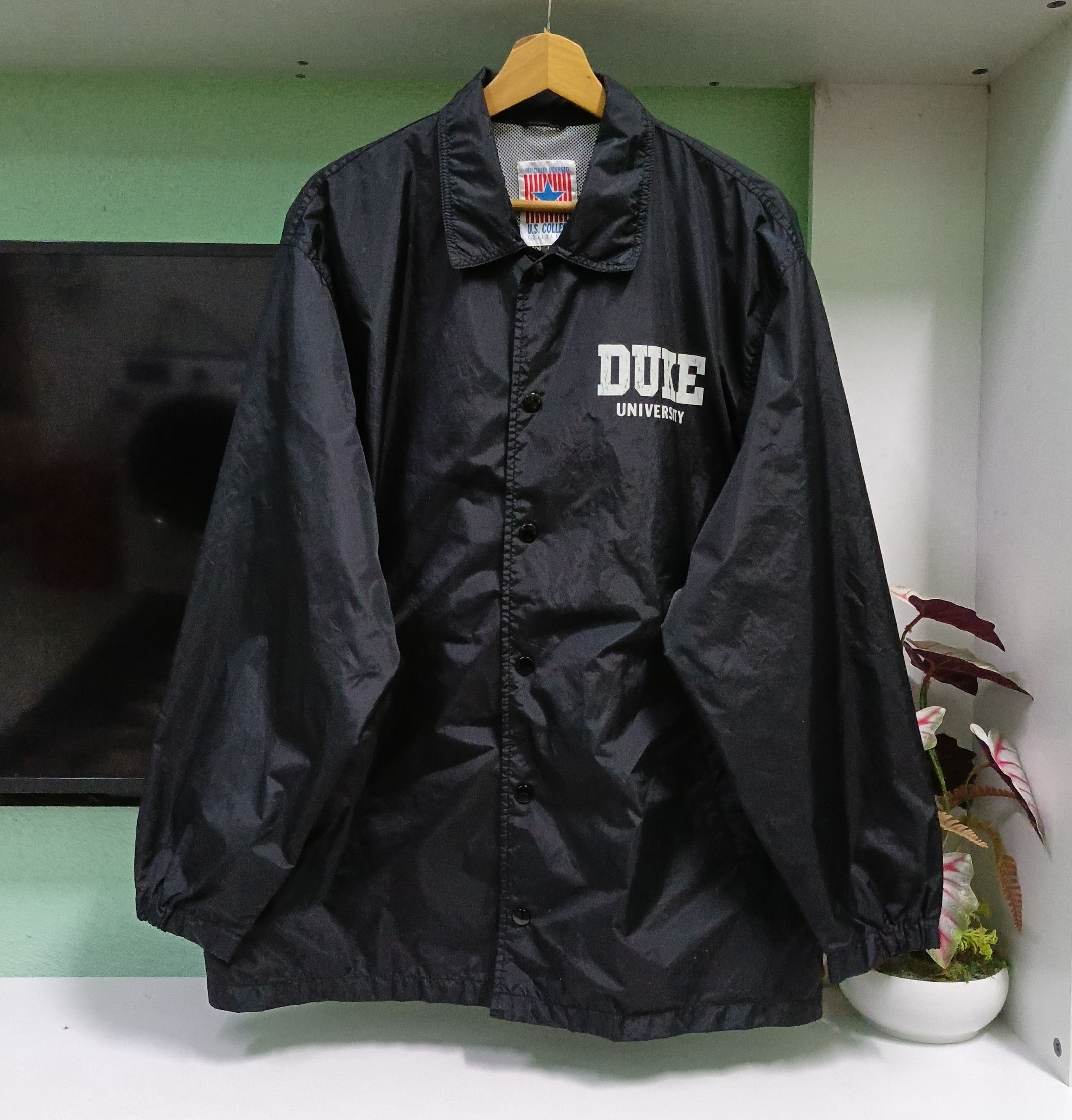 Vintage Vintage Duke University U.S College Coach Jacket Size US L / EU 52-54 / 3 - 2 Thumbnail
