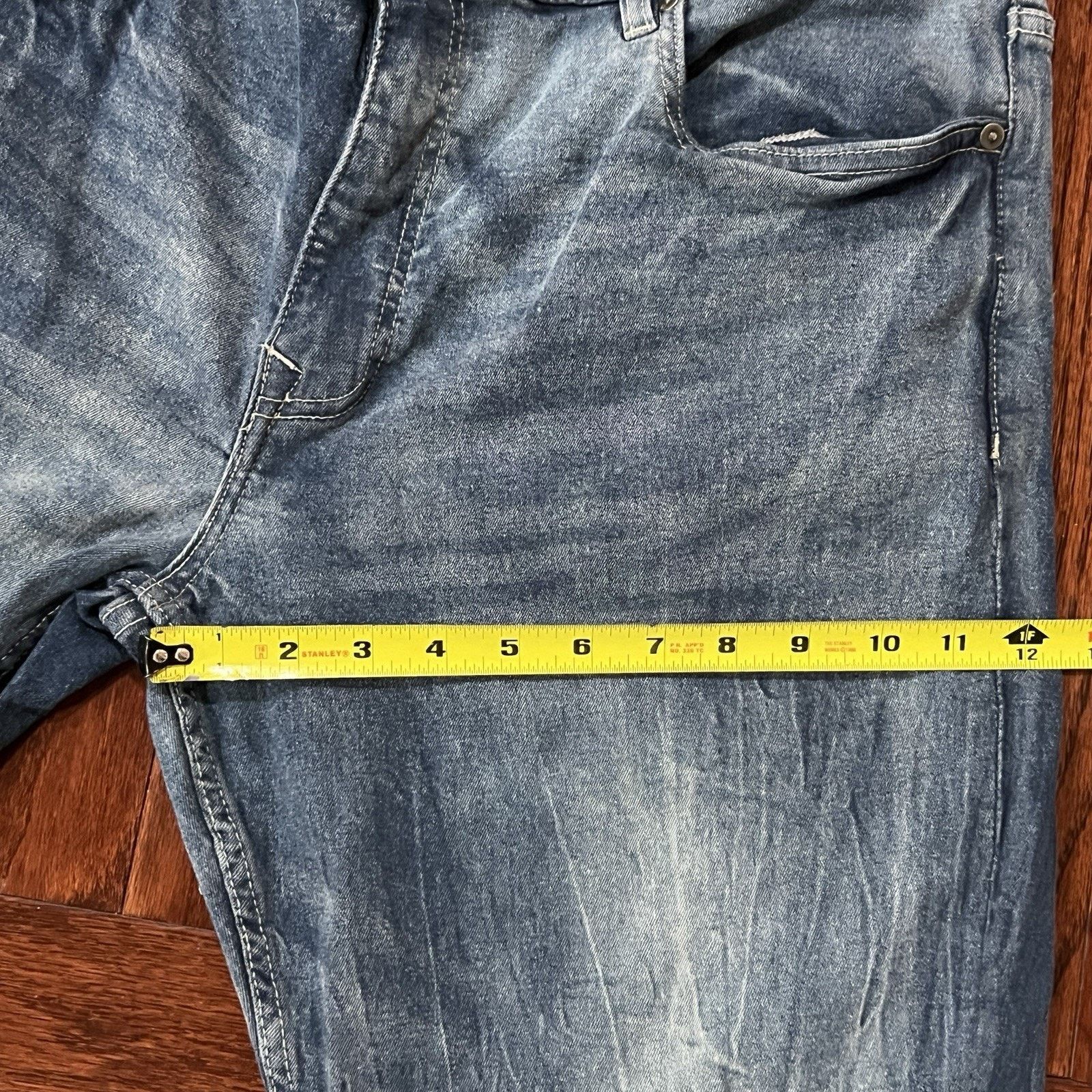 Ecko Unltd. VTG Ecko Unltd Jeans Mens 36x28 Blue Straight Baggy Denim Size US 36 / EU 52 - 12 Thumbnail