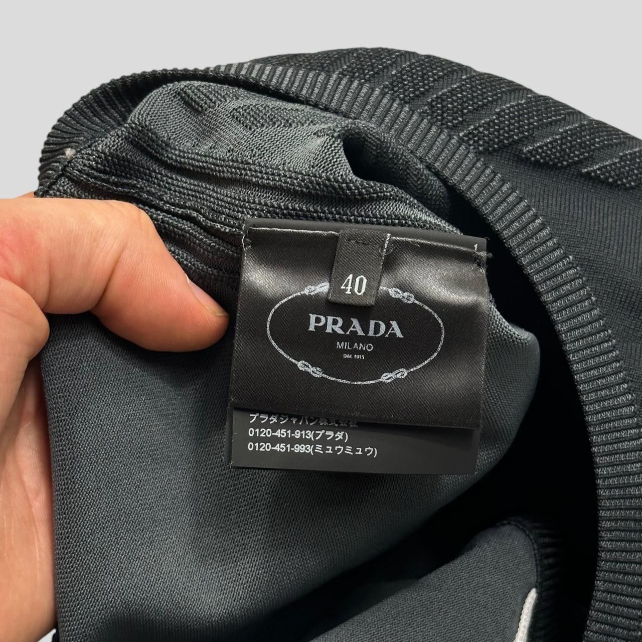 Prada Prada AW18 Tech Knit Bodysuit / Swimsuit (New) - IT40 Size ONE SIZE - 6 Thumbnail