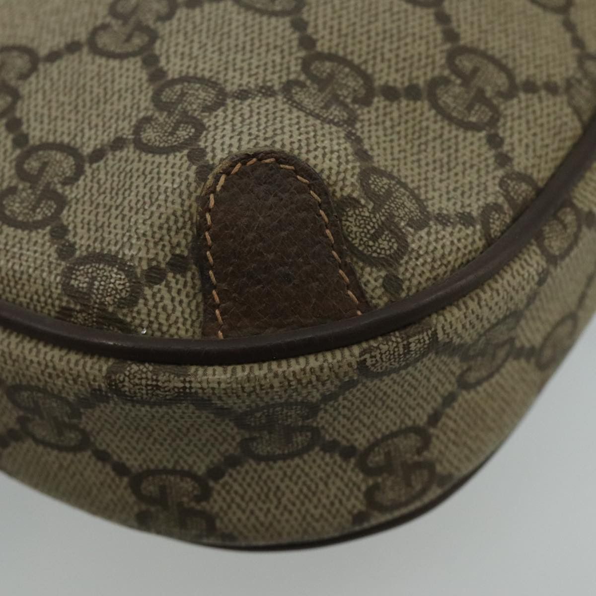 Gucci GUCCI GG Supreme Web Sherry Line Shoulder Bag Pvc Beige 89 Size ONE SIZE - 11 Thumbnail