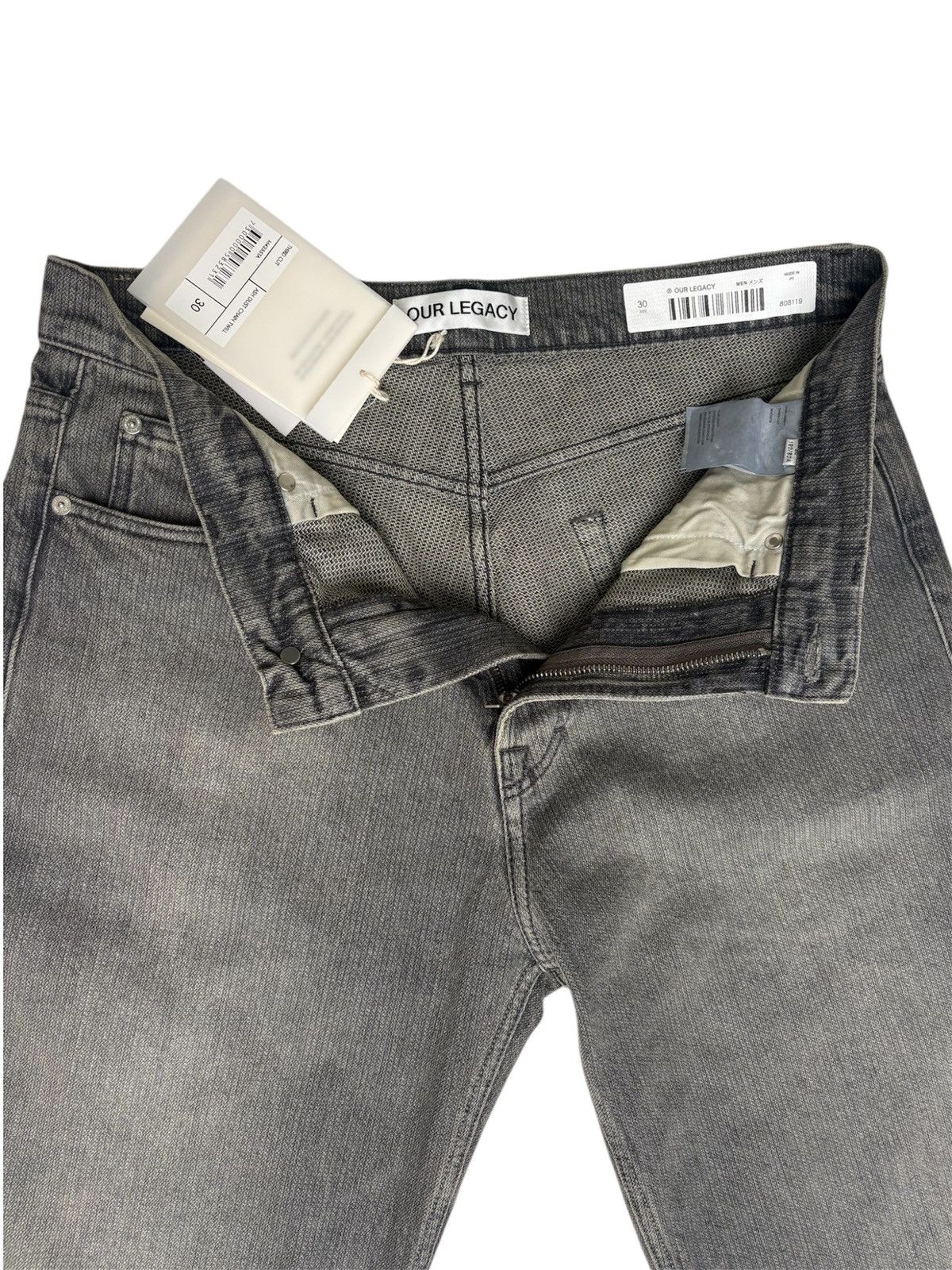 Our Legacy Our Legacy The Third Cut Jeans Ash Dust Chain Twill Size US 30 / EU 46 - 8 Thumbnail