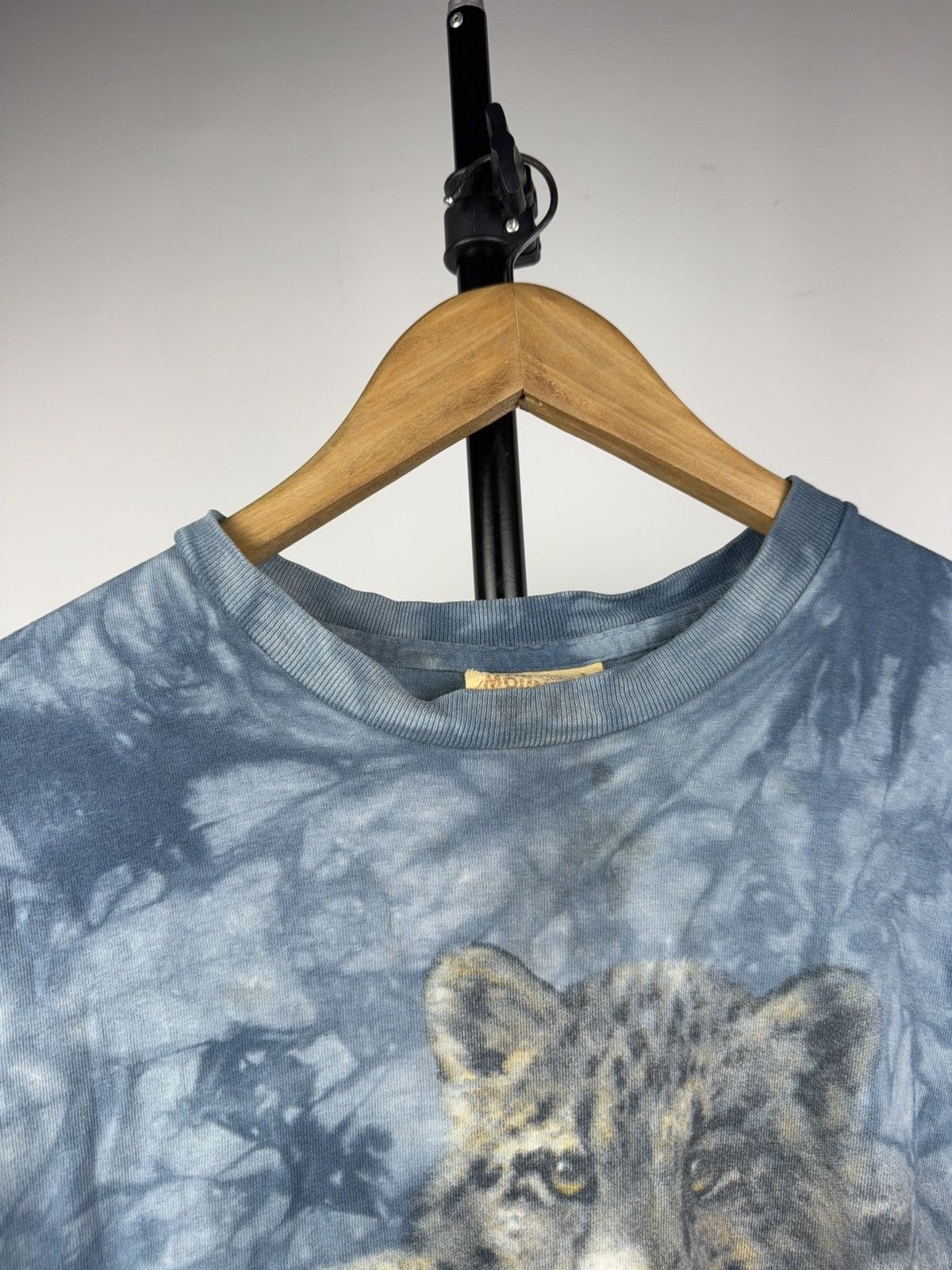 The Mountain Vintage 1998 The Mountain Snow Leopard Graphic T-Shirt Size US L / EU 52-54 / 3 - 3 Thumbnail