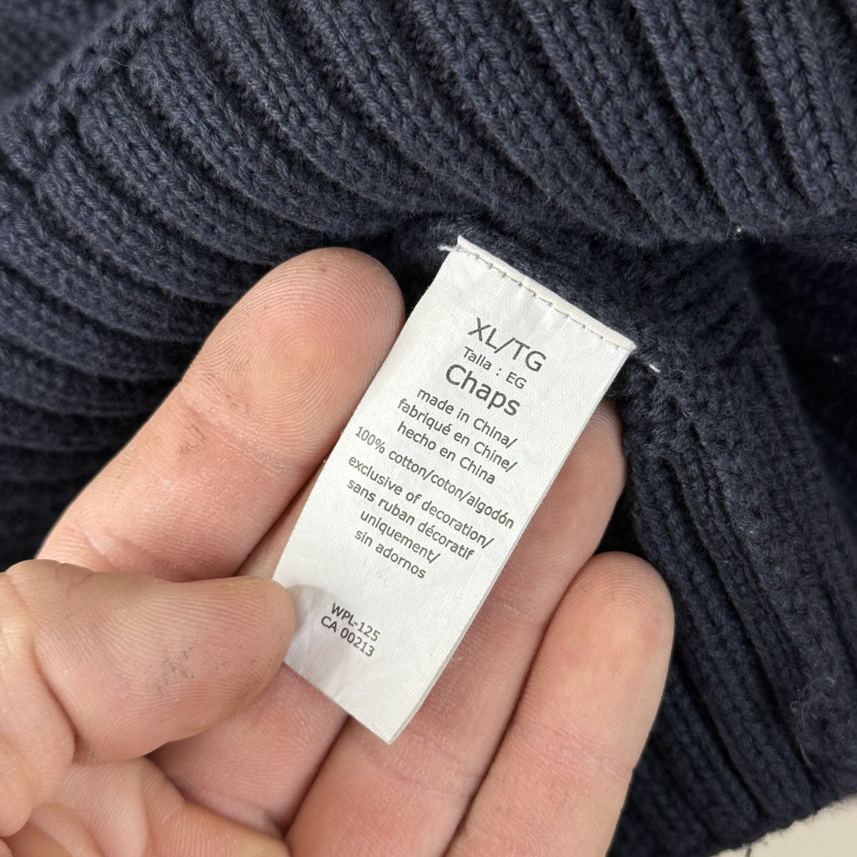 Chaps × Vintage Vintage Y2K Chaps Est. 1978 Knit Sweater Size XL Size US XL / EU 56 / 4 - 6 Thumbnail