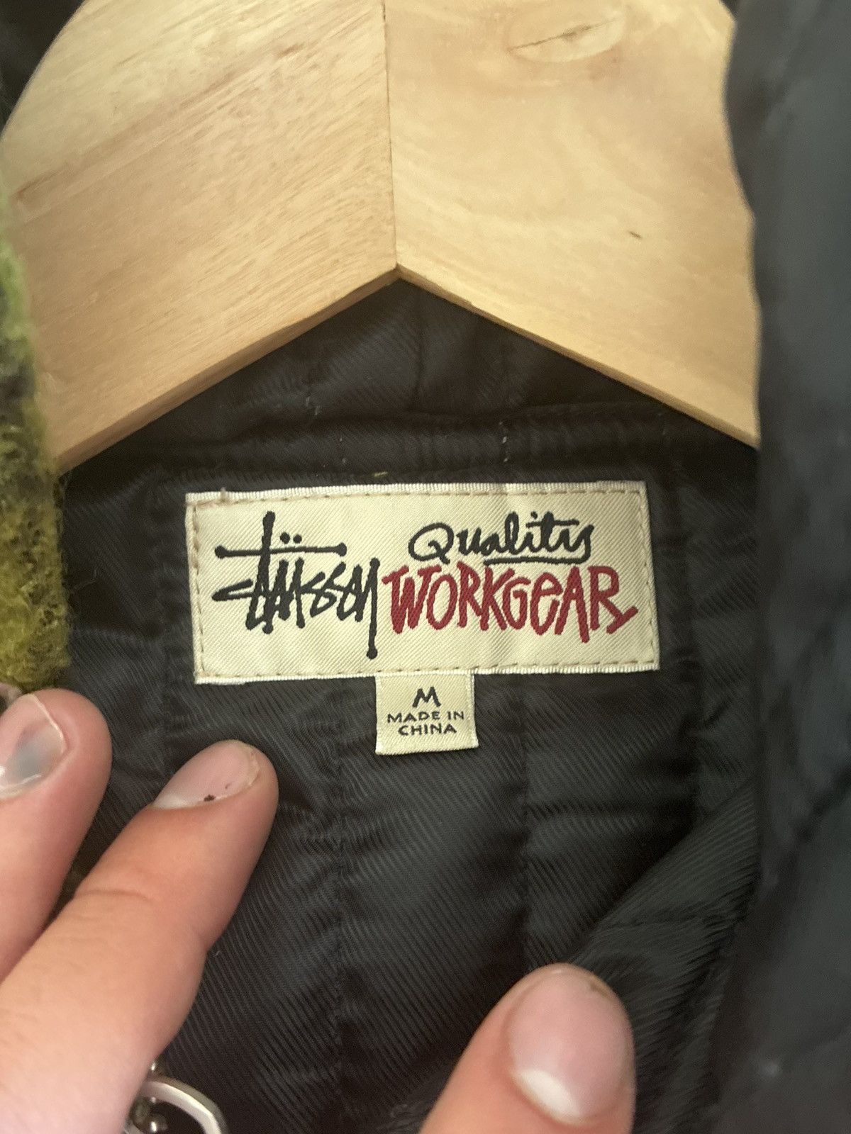 Stussy Stussy wool work jacket sz M Size US M / EU 48-50 / 2 - 3 Thumbnail