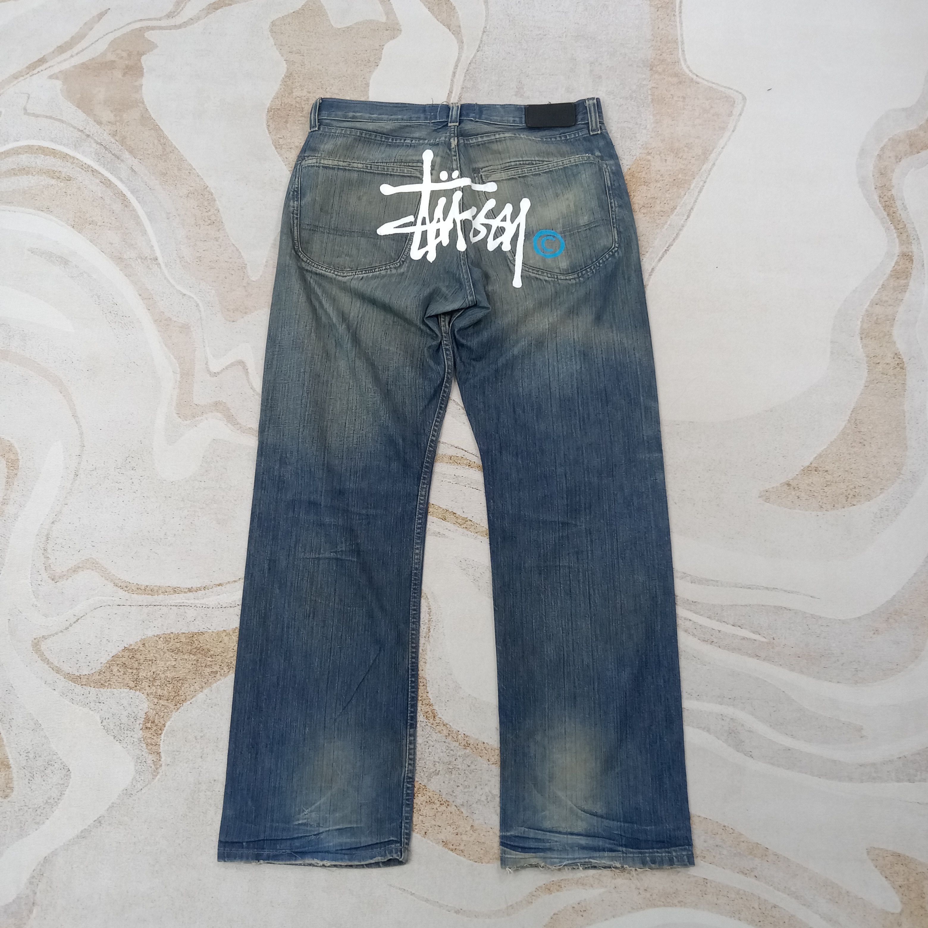 Stussy Relaxed Jean Rinsed Indigo | Grailed