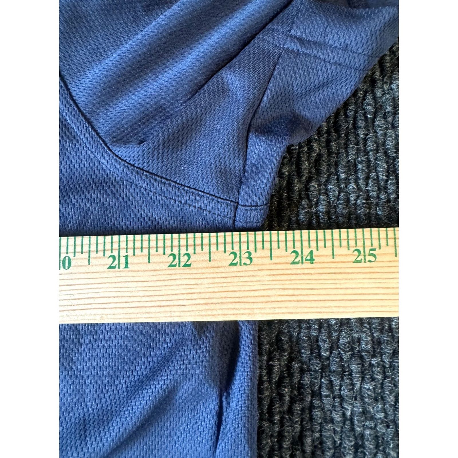 Vintage Duluth 40 Grit Polo Shirt Men Large Navy Lightweight Blue Short Sleeve Pullover 40 Grit Size US L / EU 52-54 / 3 - 4 Thumbnail