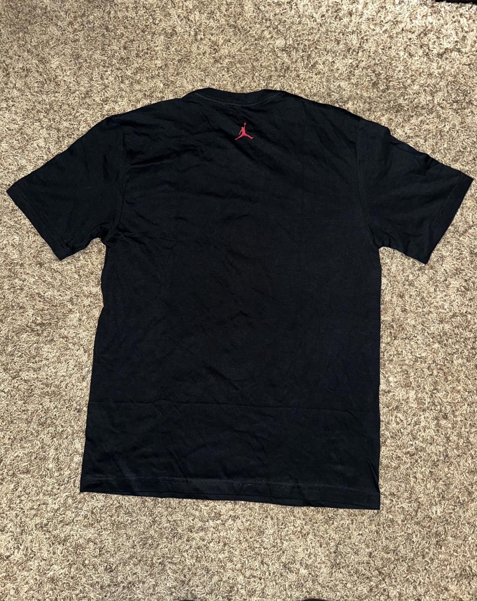 Designer Vintage Air Jordan Men's Jumpman Fly Black T-Shirt Size US M / EU 48-50 / 2 - 4 Thumbnail