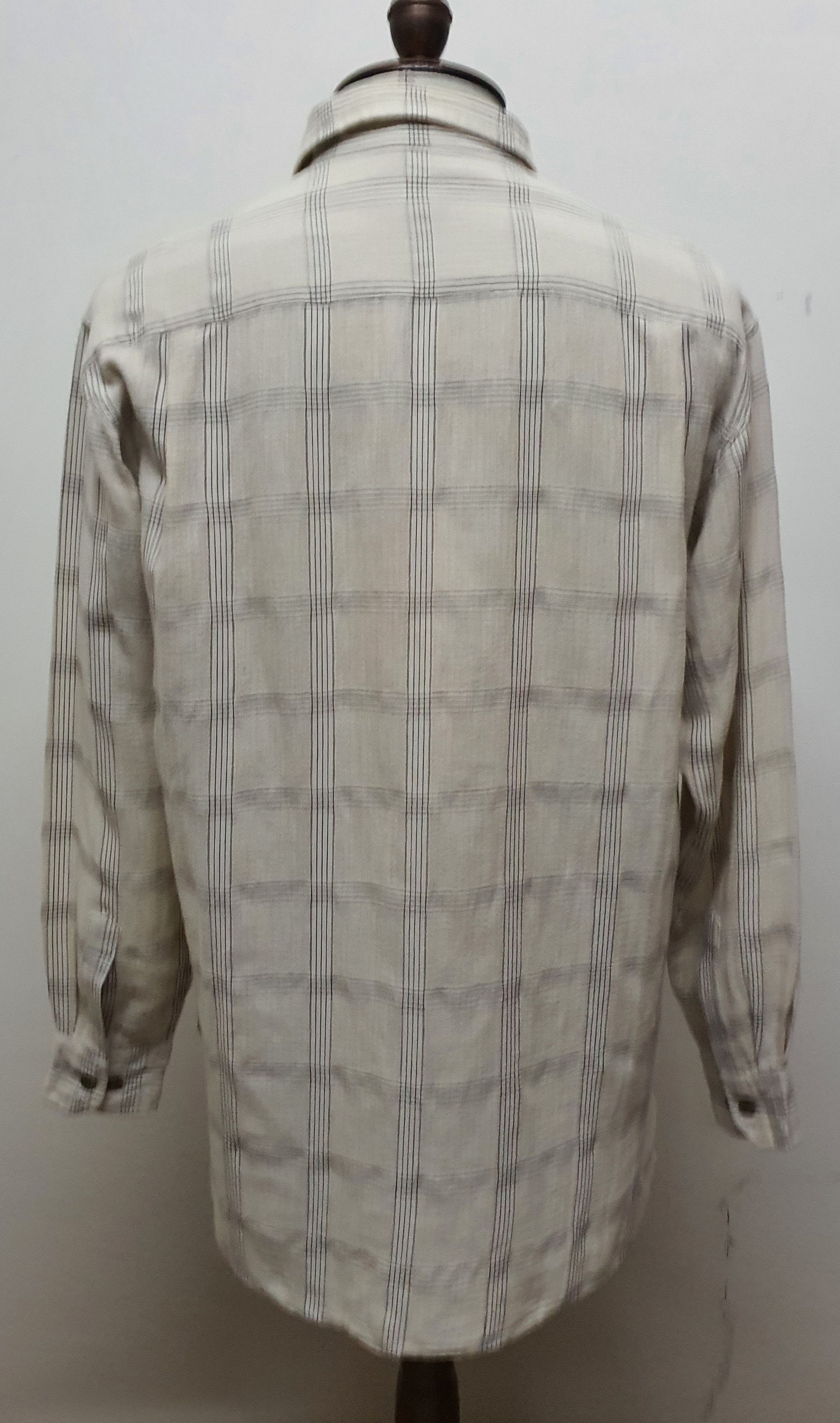 Balenciaga BALENCIAGA Single Pocket Long Sleeve Button Up Shirt. Size US M / EU 48-50 / 2 - 6 Thumbnail