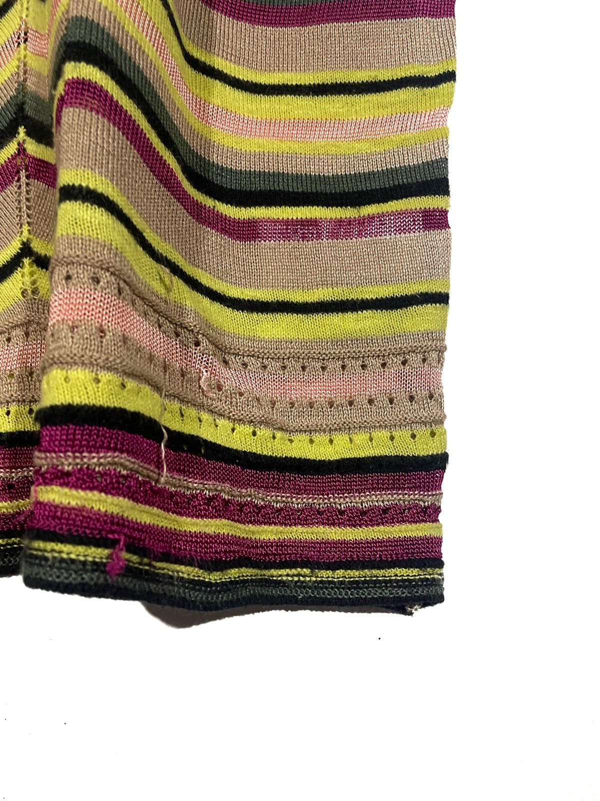 Missoni × Vintage Missoni Women’s Knit Dress Cotton/Viscose/Linen Size 46/L Size L / US 10 / IT 46 - 4 Thumbnail