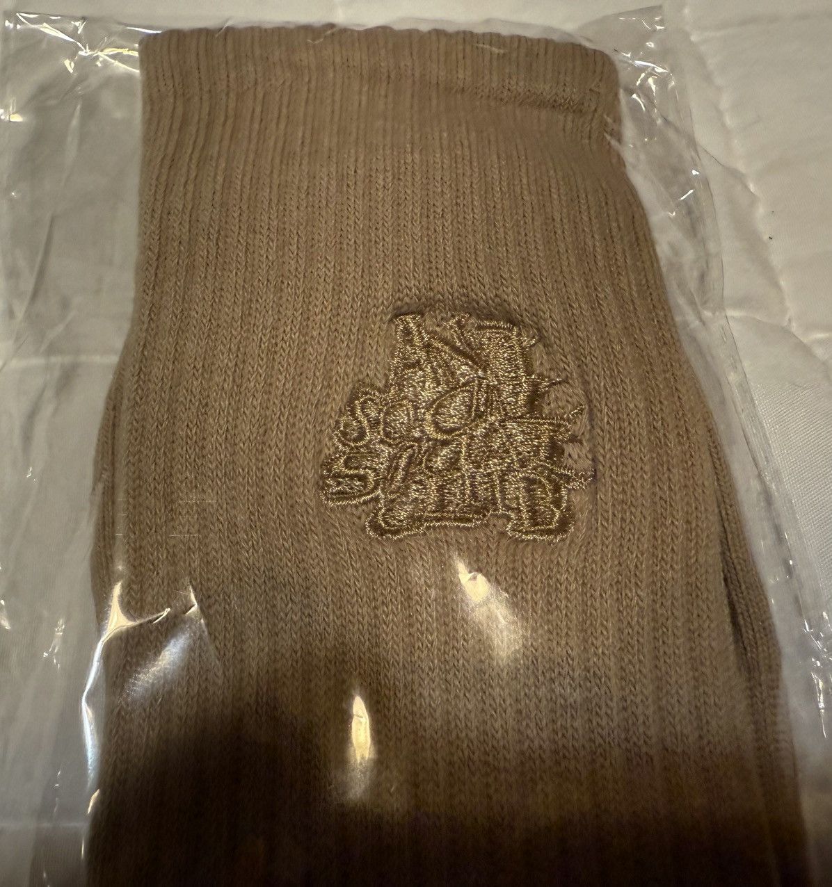 Anti Social Social Club AntiSocialSocialClub “Jealousy” Socks - Brown Size ONE SIZE - 1 Thumbnail