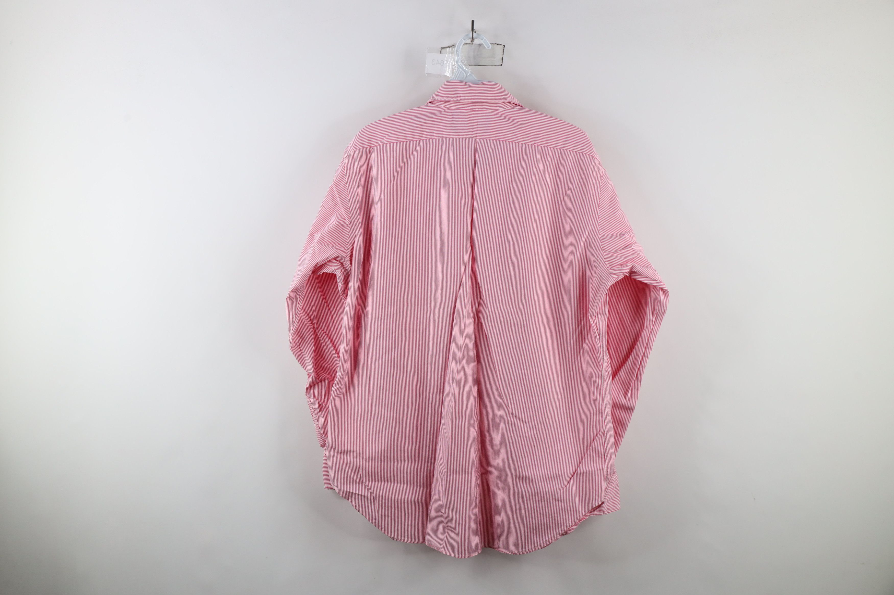 Ralph Lauren × Vintage Vintage 90s Ralph Lauren Cotton Striped Button Shirt USA Size US M / EU 48-50 / 2 - 8 Thumbnail