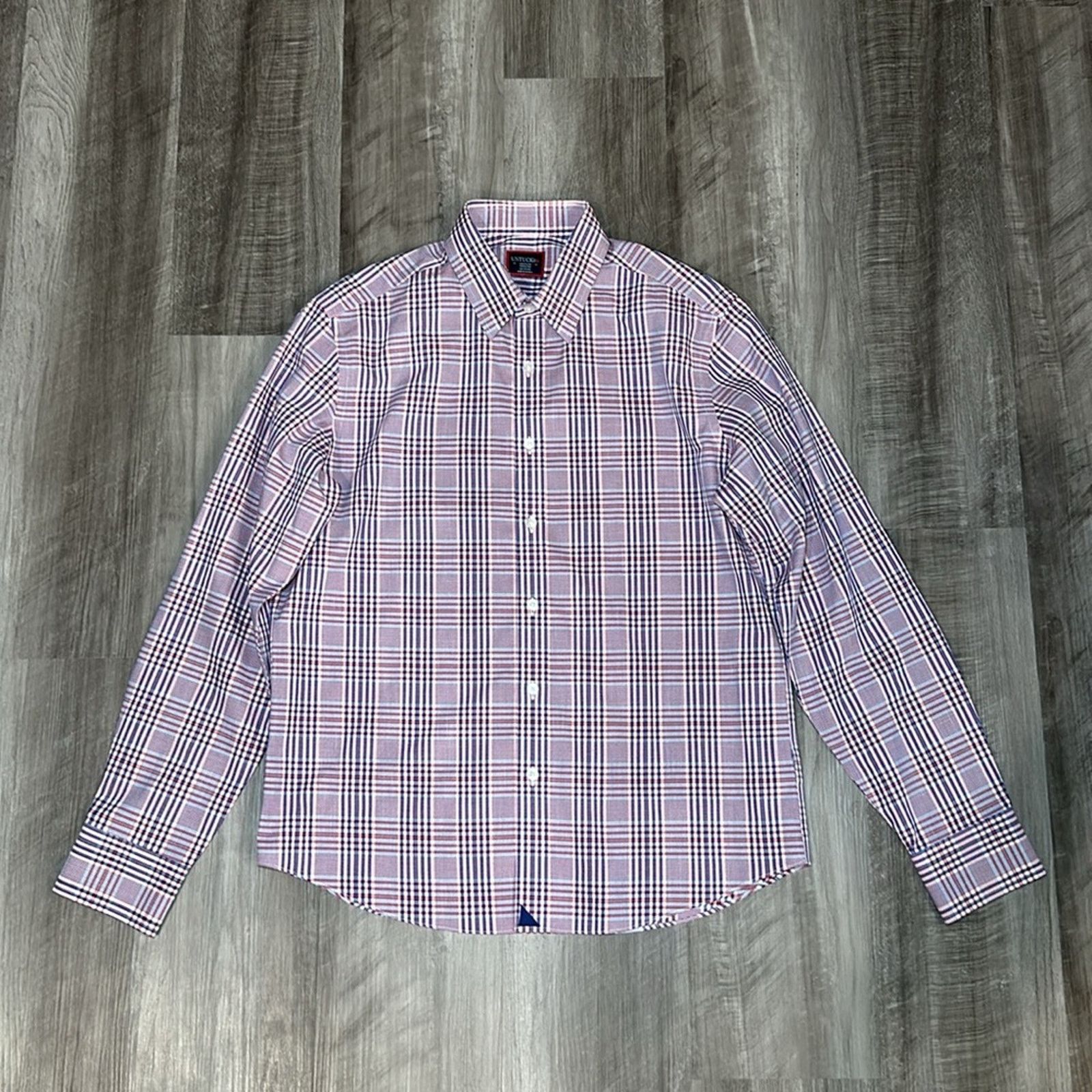 UNTUCKit UnTuckIt Wrinkle Free Long Sleeve Button Down - Medium Size US M / EU 48-50 / 2 - 2 Thumbnail